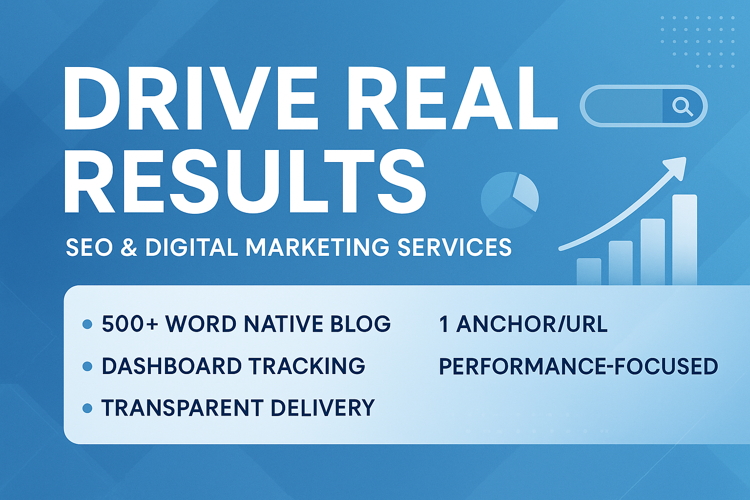 What You Get: 500+ word native blog; 1 anchor/URL; track in dashboard
Why It Works: Designed to drive results with simple, transparent delivery.
Perfect For: Businesses that value performance and clarity.
Includes: Service fulfillment and reporting.

Make eye catching and high converting 