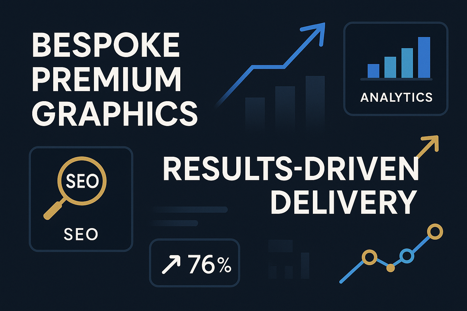 What You Get: Bespoke; premium graphics/icons; fully branded
Why It Works: Designed to drive results with simple, transparent delivery.
Perfect For: Businesses that value performance and clarity.
Includes: Service fulfillment and reporting..

Make eye catching and high converting 