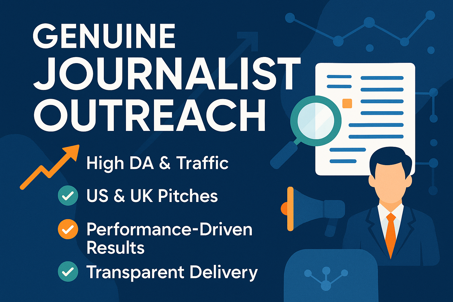 What You Get: Genuine journalist outreach; high DA &amp; traffic; US &amp; UK pitches
Why It Works: Designed to drive results with simple, transparent delivery.
Perfect For: Businesses that value performance and clarity.
Includes: Service fulfillment and reporting..

make eye catching and high converting 