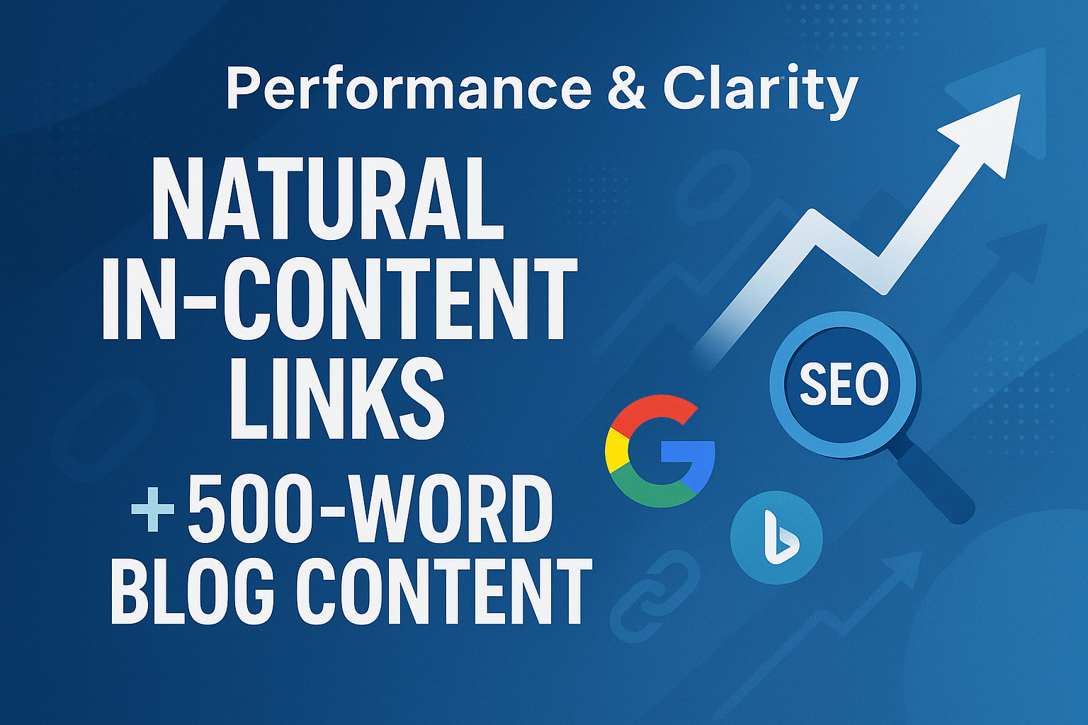 What You Get: Natural, relevant, in‑content links; 500-word blog; 1 anchor/URL; no duplicate domains
Why It Works: Designed to drive results with simple, transparent delivery.
Perfect For: Businesses that value performance and clarity.
Includes: Service fulfillment and reporting..

Make eye catching and high converting 